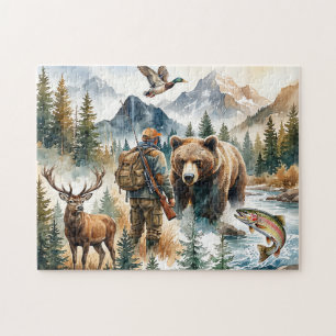 Puzzle Chasse faunique