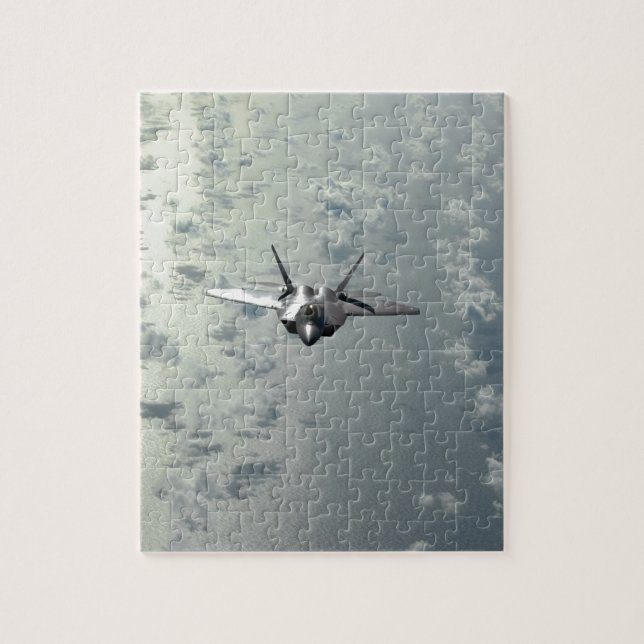 Puzzle Chasseur à réaction au-dessus des mers (Vertical)