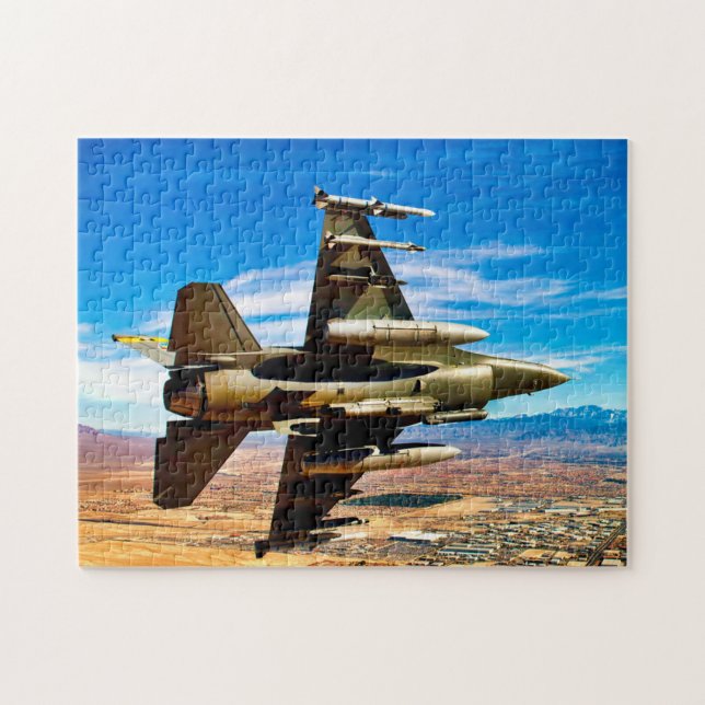 Puzzle Chasseur à réaction sur le Nevada. (Horizontal)