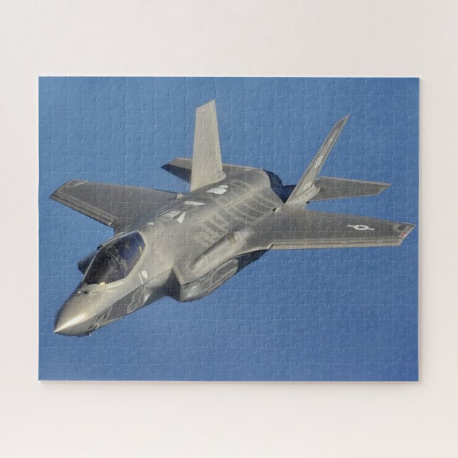 Puzzle Chasseur d'attaque F-35A Lightning II 58ème (Horizontal)