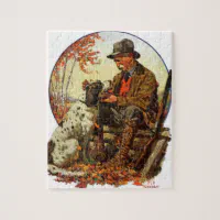 Puzzle Chasseur et espagnol Zazzle.fr