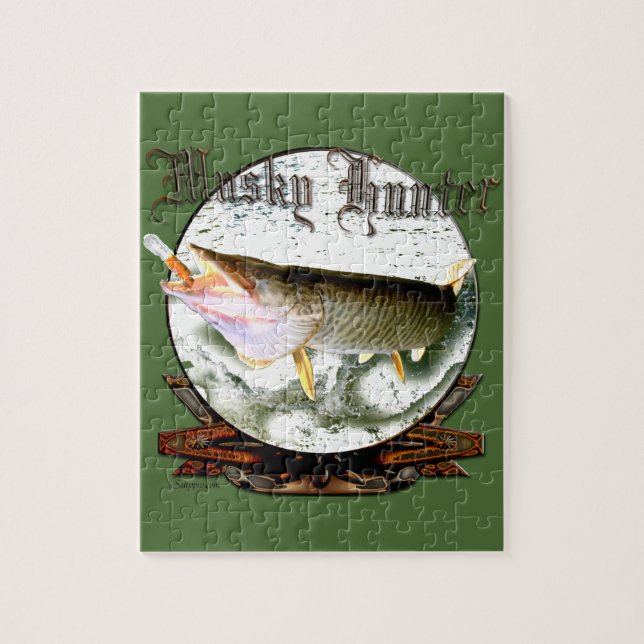 Puzzle Chasseur musqué 1 (Vertical)