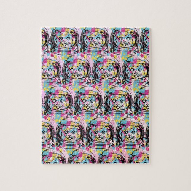 Puzzle Chat Astronaute (Vertical)