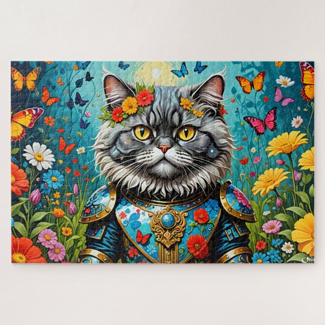 Puzzle Chat Dans Le Jardin Des Plaisirs Terrestres 2 (Horizontal)