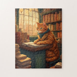 Puzzle chat de bibliothèque #14 énigme
