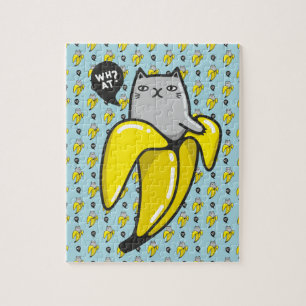 Puzzle Chat en banane