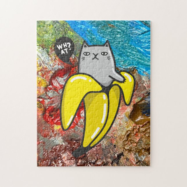 Puzzle Chat et les couleurs (Vertical)
