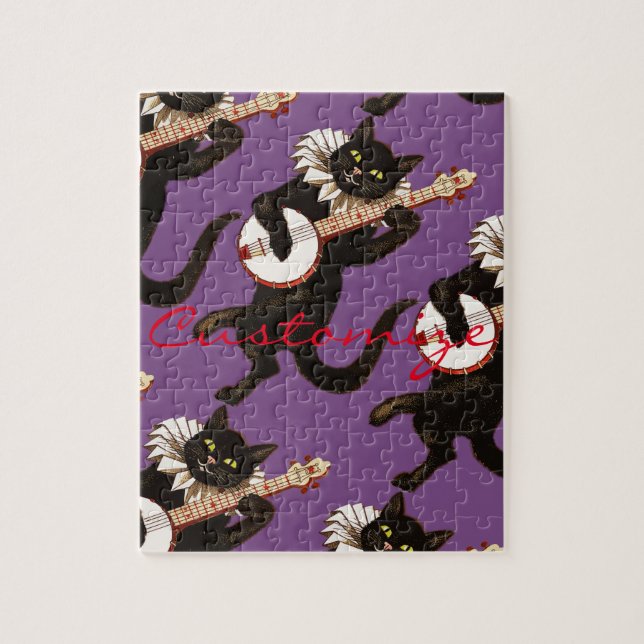 Puzzle Chat jouant à Banjo Thunder_Cove (Vertical)