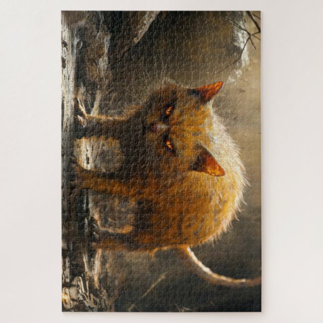 Puzzle Chat monstre  (Vertical)
