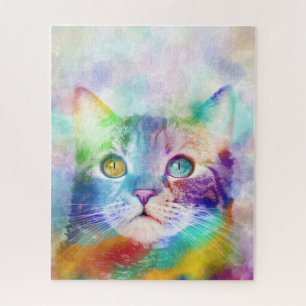 Puzzle Chat multicolore 663