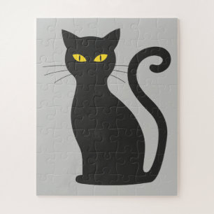 Puzzle Chat noir