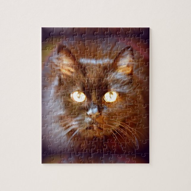 Puzzle chat noir (Vertical)
