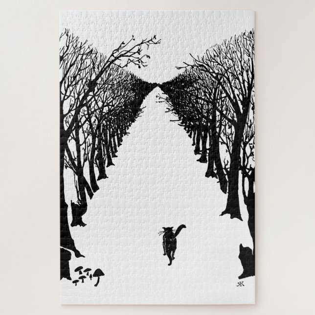 Puzzle Chat noir, Kipling Rudyard (Vertical)