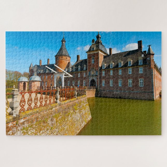 Puzzle Château Anholt Niederrhein Allemagne. (Horizontal)