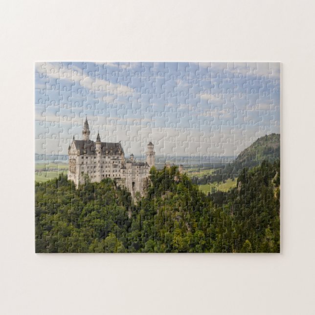 Puzzle Château bavarois sur une colline (Horizontal)