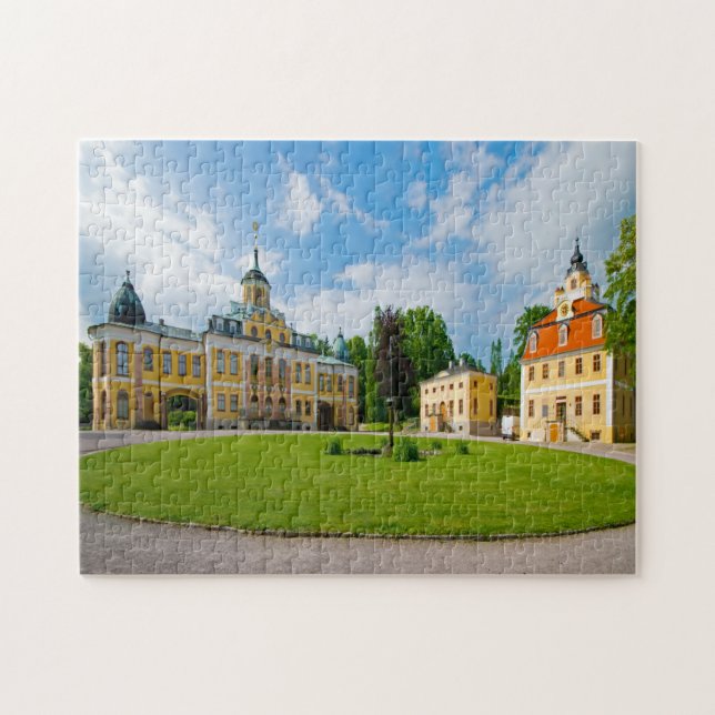 Puzzle Château Belvédère Weimar Thuringe Allemagne. Puzzl (Horizontal)