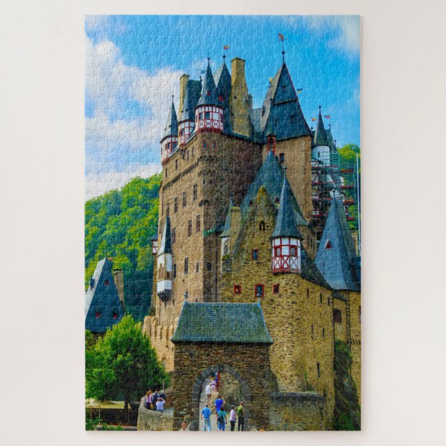 Puzzle Château Burg Eltz Allemagne. (Vertical)
