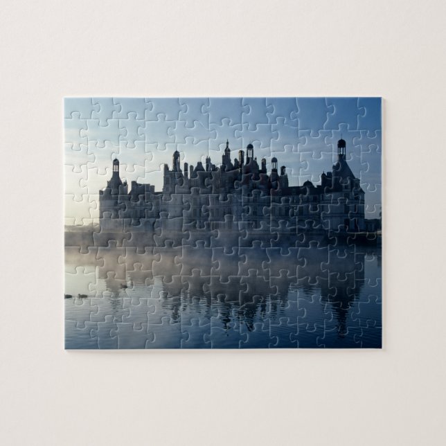Puzzle Château Chambord à l'aube, Loir-et-Cher, Loire (Horizontal)