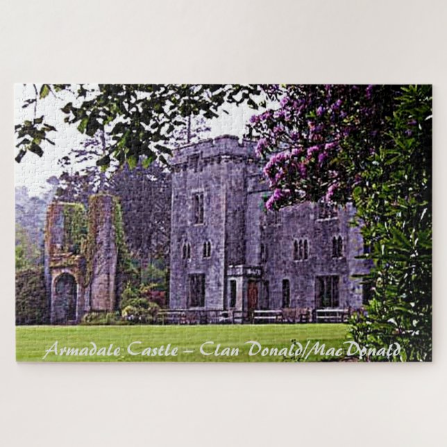 Puzzle Château d'Armadale - Clan Donald/MacDonald (Horizontal)