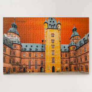 Puzzle Château d'Aschaffenbourg Allemagne.