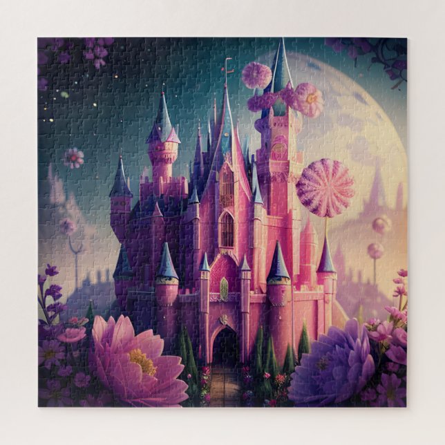 Puzzle Château de bonbons une (Vertical)