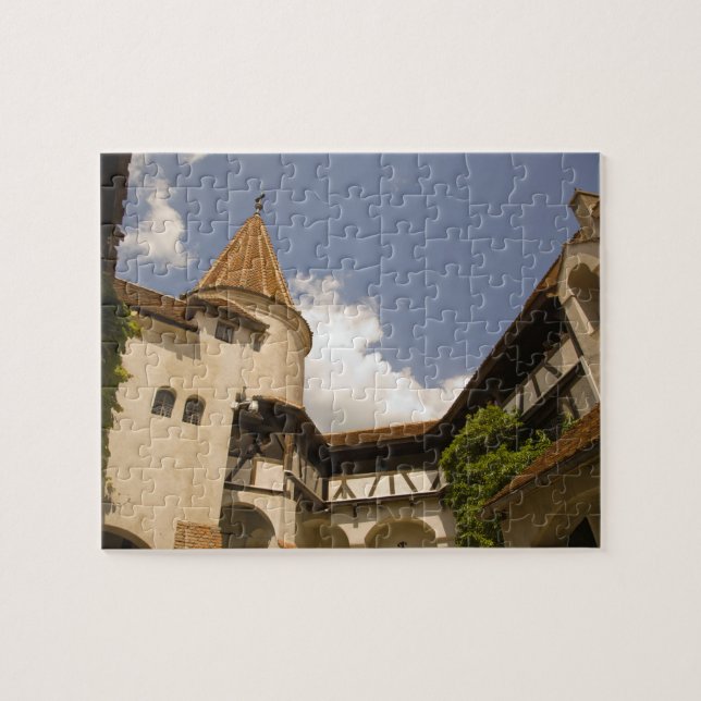 Puzzle Château de Bran du 13e siècle (château de Dracula) (Horizontal)