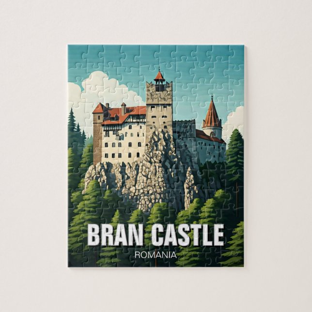 Puzzle Château de Bran Roumanie (Vertical)