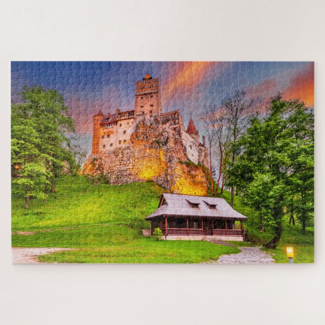 Puzzle Château de Bran Transylvanie (Horizontal)