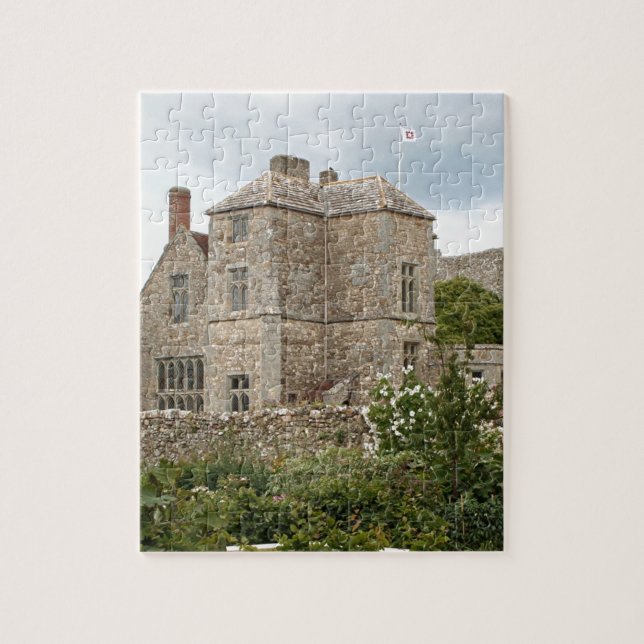 Puzzle Château de Carisbrooke, Île de Wight, Angleterre,  (Vertical)