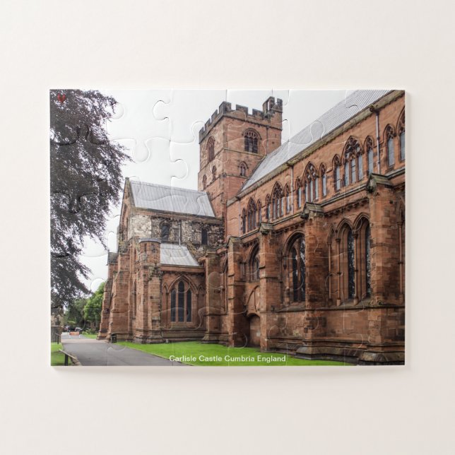 Puzzle Château de Carlisle Cumbria Angleterre (Horizontal)