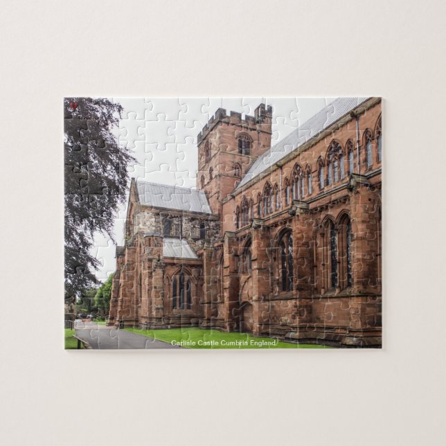 Puzzle Château de Carlisle Cumbria Angleterre (Horizontal)