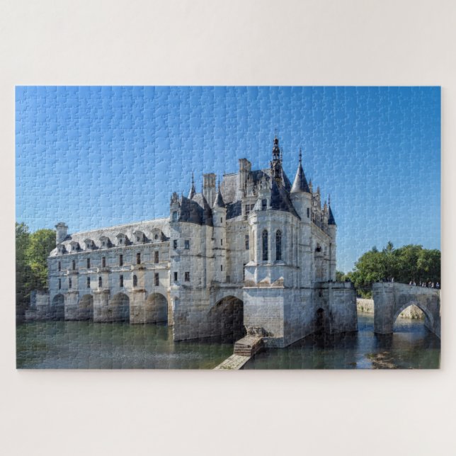 Puzzle Château de Chenonceau dans la vallée de la Loire - (Horizontal)