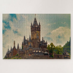 Puzzle Château de Cochem Moselle Reichsburg.