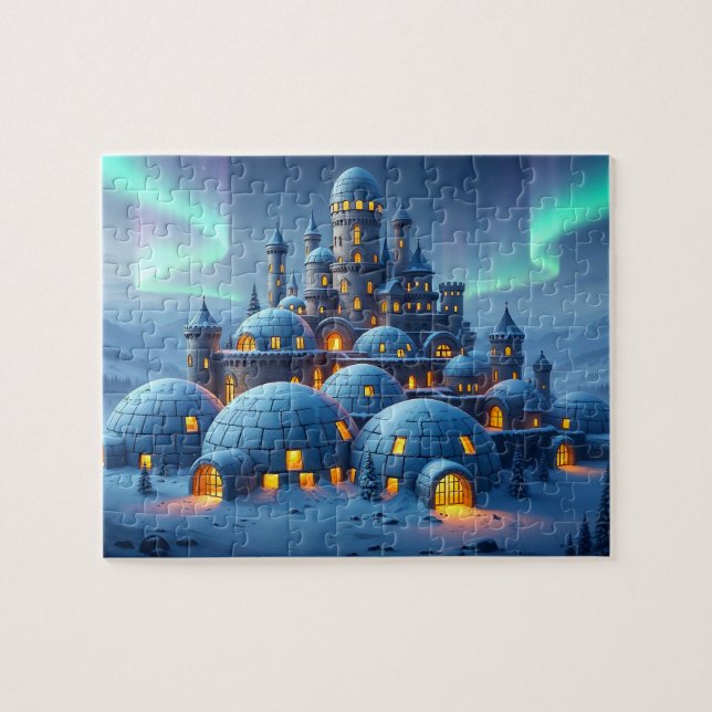 Puzzle Château de Cœur d'Hiver (Horizontal)
