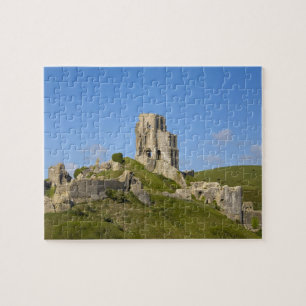 Puzzle Château de Corfe, Corfe, Dorset, Angleterre