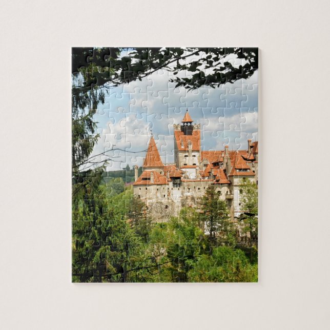 Puzzle Château de Dracula en Transylvanie, Roumanie (Vertical)