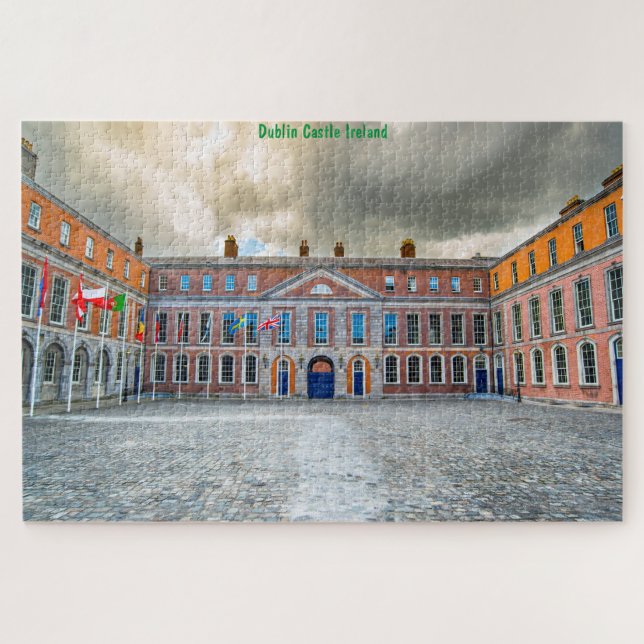 Puzzle Château de Dublin Irlande (Horizontal)