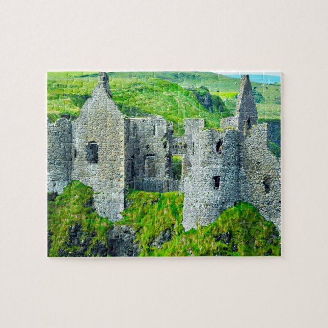 Puzzle Château de Dunluce Antrim Irlande (Horizontal)