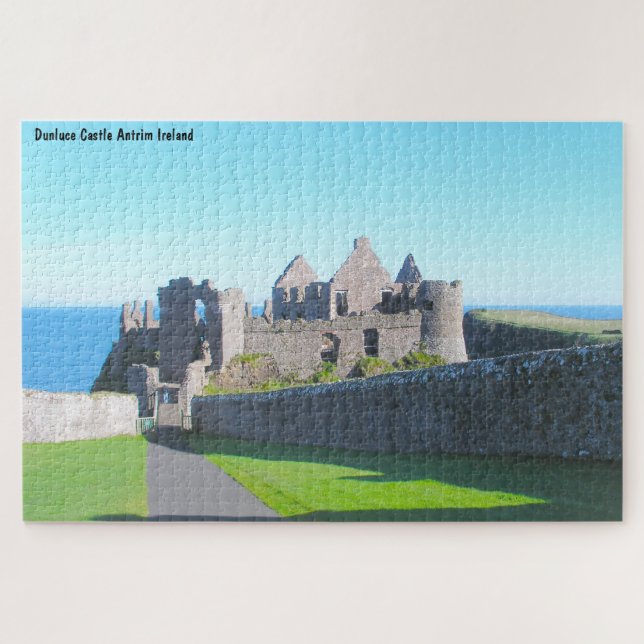 Puzzle Château de Dunluce Antrim Irlande (Horizontal)