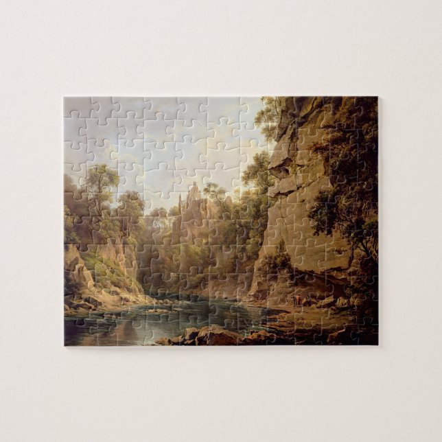 Puzzle Château de Hawthornden, près d'Edimbourg, (Horizontal)