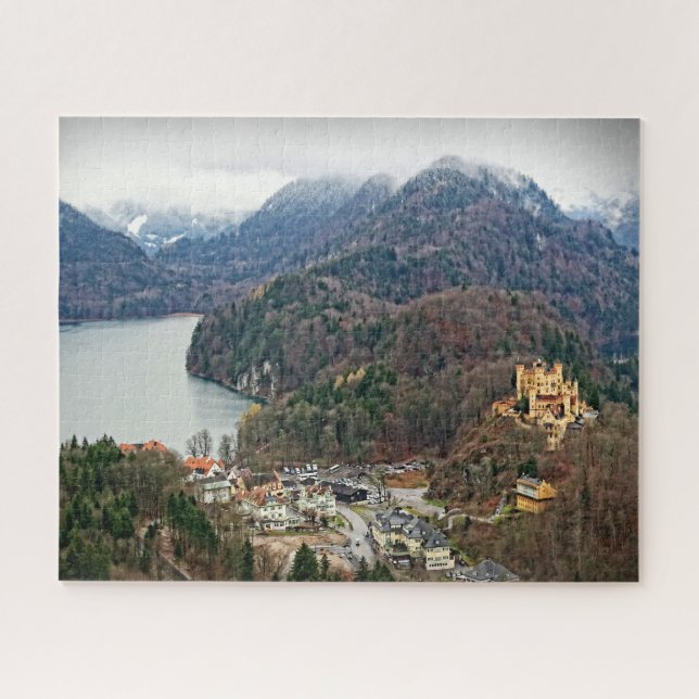 Puzzle Château de Hohenschwangau - Allemagne - 16x20 - 52 (Horizontal)
