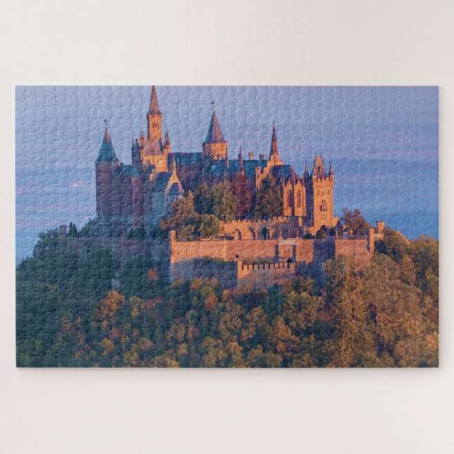 Puzzle Château de Hohenzollern Allemagne. (Horizontal)