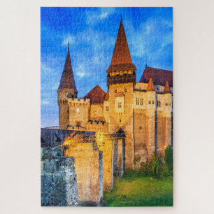 Puzzle Château de Hunyad - Château de Corvin à Hunedoara.