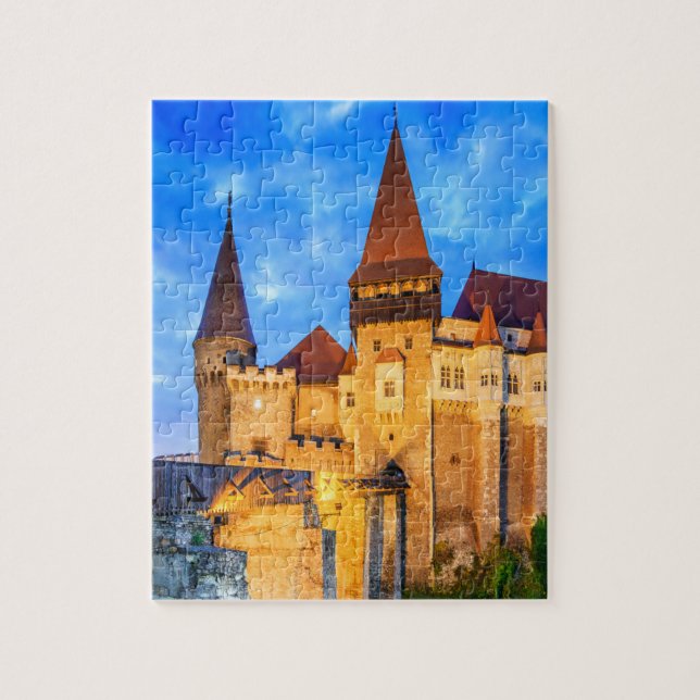 Puzzle Château de Hunyad - Château de Corvin à Hunedoara (Vertical)