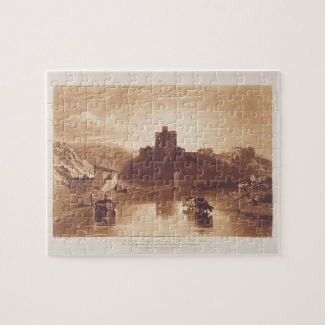 Puzzle Château de Joseph Mallord William Turner | Norham, (Horizontal)