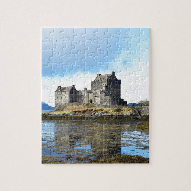 Puzzle Château de l'Eilean Donan - Écosse (Vertical)