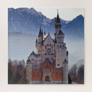 Puzzle Château de Neuschwanstein à l'automne - Château de