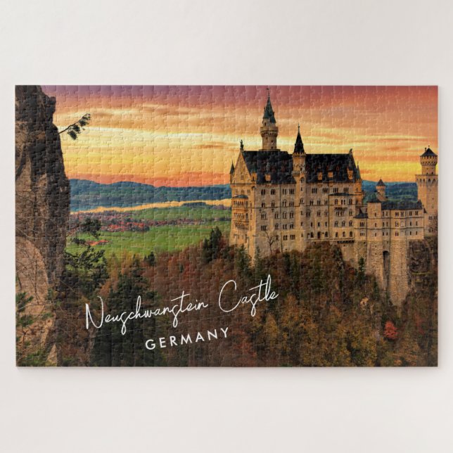 Puzzle Château de Neuschwanstein Allemagne (Horizontal)