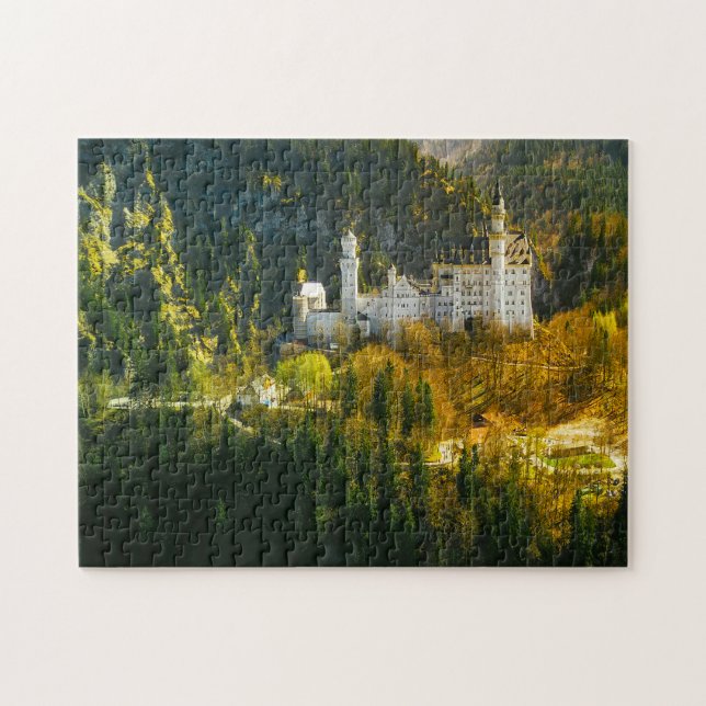 Puzzle Château de Neuschwanstein Allemagne. (Horizontal)