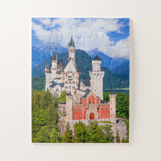 Puzzle Château de Neuschwanstein Allemagne (Vertical)